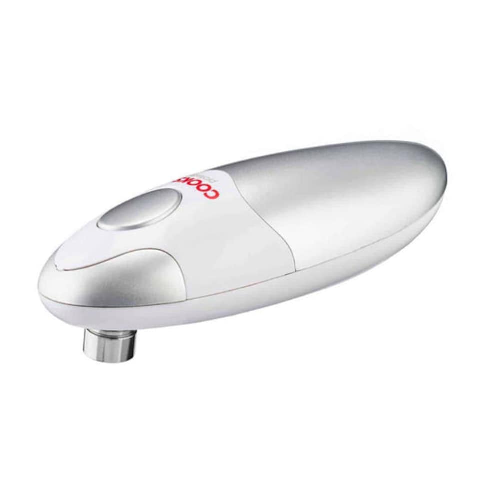 image 1 of Cooks Professional Automatic Can Opener with Simple One Touch Operation | Silver | Silver & White