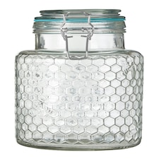 Essentials by Premier Apiary Blue Seal Small Glass Jar