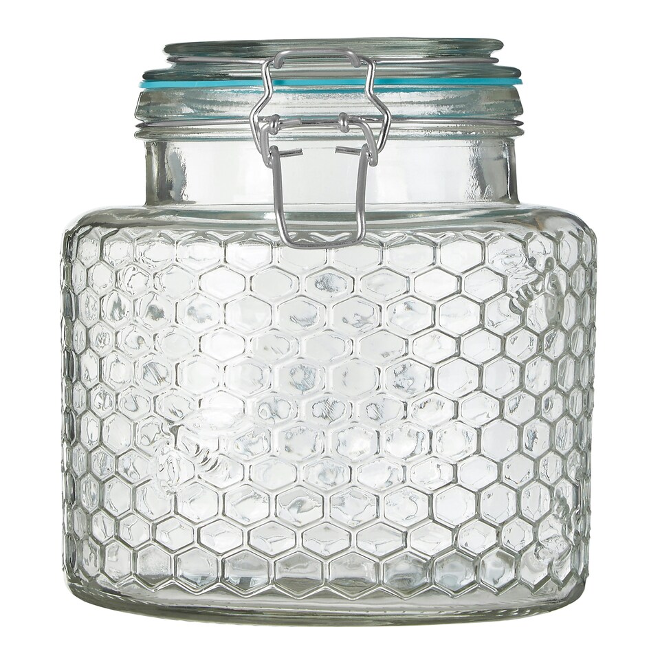 image 1 of Essentials by Premier Apiary Blue Seal Small Glass Jar