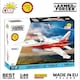 image 1 of Northrop F-5E Tiger II brick plane model - COBI 5857 - 351 bricks