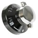 image 4 of SPARES2GO Control Knob for Belling  444445523, 444445724  New World 444441153 Gas Oven Cooker (Pack of 6 Knobs) Black | Silver