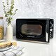 image 3 of Hamilton Beach 20L Retro Black Microwave