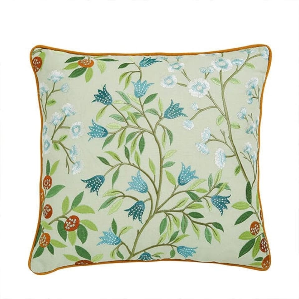 image 1 of Sanderson Sycamore & Oak Cushion 45X45cm Multi