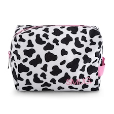 SMUG Wash Bag - Cow Print