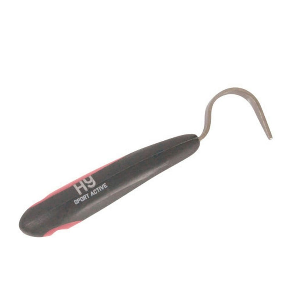 Hy Sport Active Horse Hoof Pick - Coral Rose - 16cm