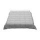 image 1 of Living and Home Alternative Quilted Duvet Insert with Corner Tabs- Double Size, Grey | Grey