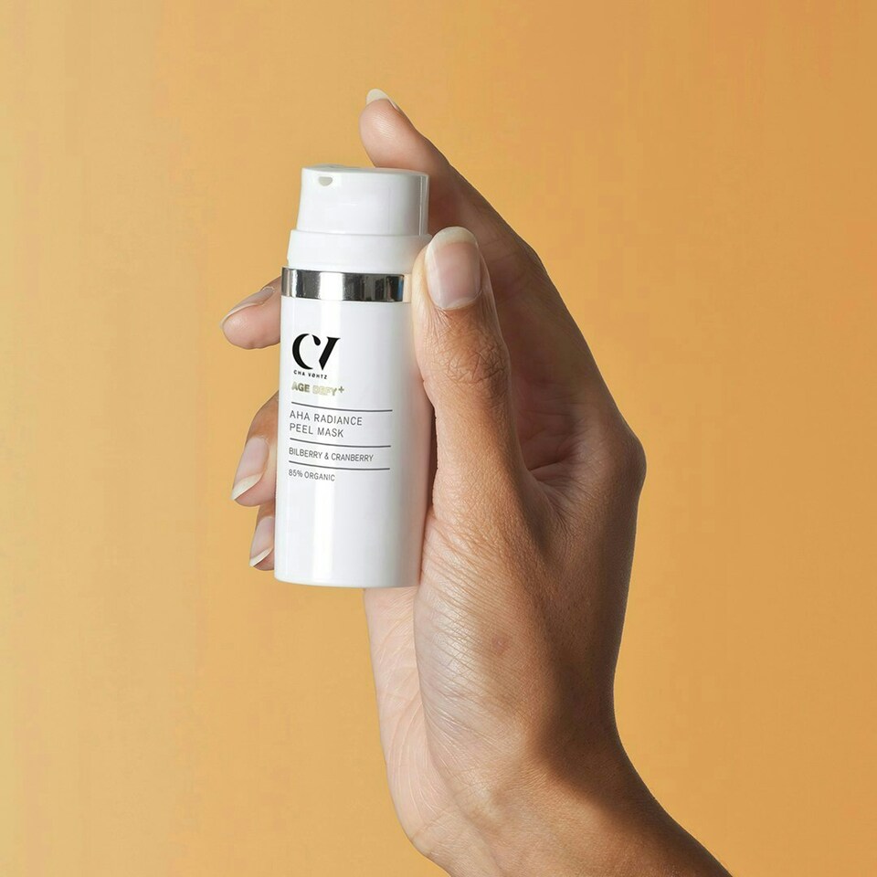 image 1 of Green People Age Defy+ AHA Radiance Peel Mask - Promotes Cell Renewal - Vegan, Organic & Cruelty Free, 30ml
