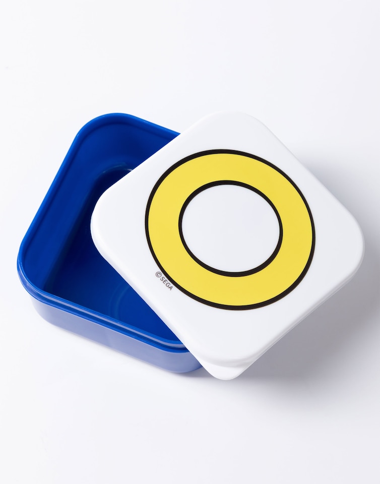 image 1 of Sonic the Hedgehog Boys Blue Lunch Bag with Bottle & Snack Pot | Let's Roll Sonic Character Design | Adjustable Shoulder Straps | Back to School Essentials | Sonic Merch