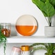 image 5 of Nicola Spring Ceramic Dipped Flecked Dinner Plates - 20.5cm - Burnt Orange - Pack of 4 Orange
