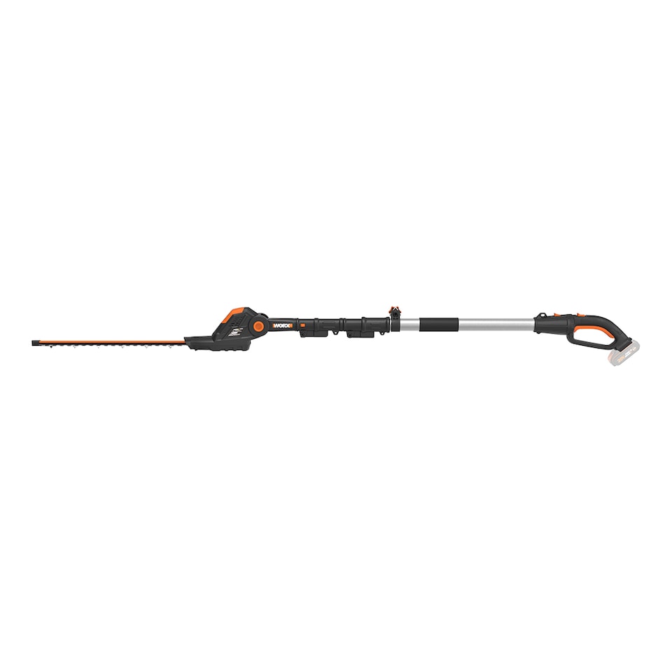 image 1 of WORX 20V 45cm Cordless Pole Hedge Trimmer (BARE UNIT) WG252E.9