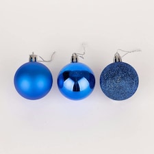 Baubles Blue 5CM 9PCS Set
