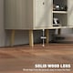 image 6 of HOMCOM Modern TV Cabinet Stand w/ Shelves & Drawers, Bedroom Natural