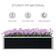 image 6 of Outsunny Garden Raised Bed Planter Grow Containers Flower Pot PP 120 x 90cm