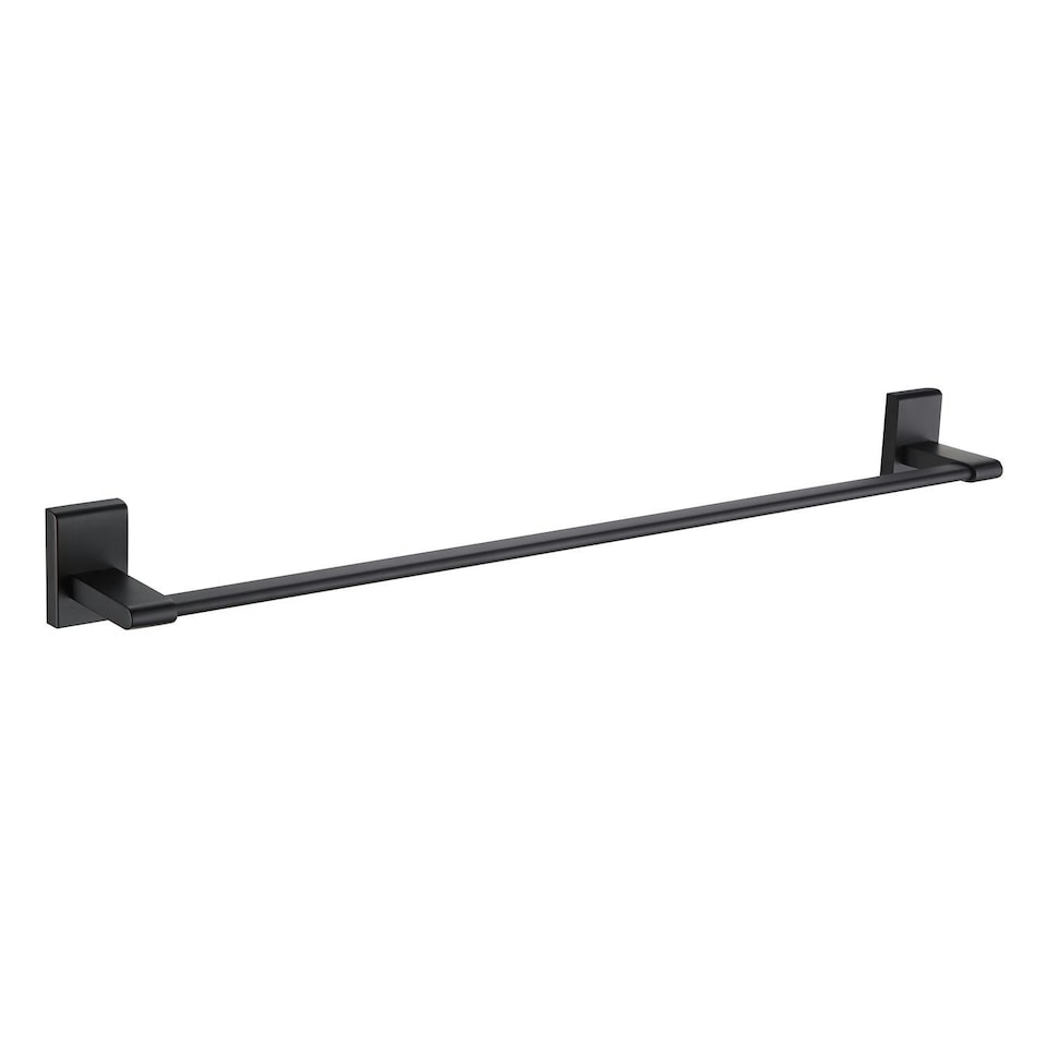 image 1 of Showerdrape Unity Black Stainless Steel Wall Mounted 4 Piece Bathroom Accessory Set