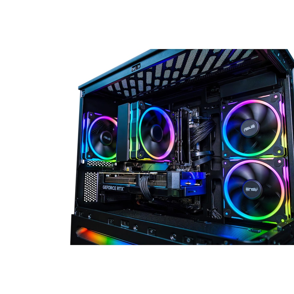 image 1 of ASUS World Cup Edition Gaming PC with Free ASUS 24in Monitor, Ryzen 7 5700X & RTX 5060 Ti 8GB | Windows 11