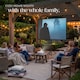 image 7 of Cinema Projector Screen with Foldable Tripod, 16:9, 4K, HD | White | white | M | 1