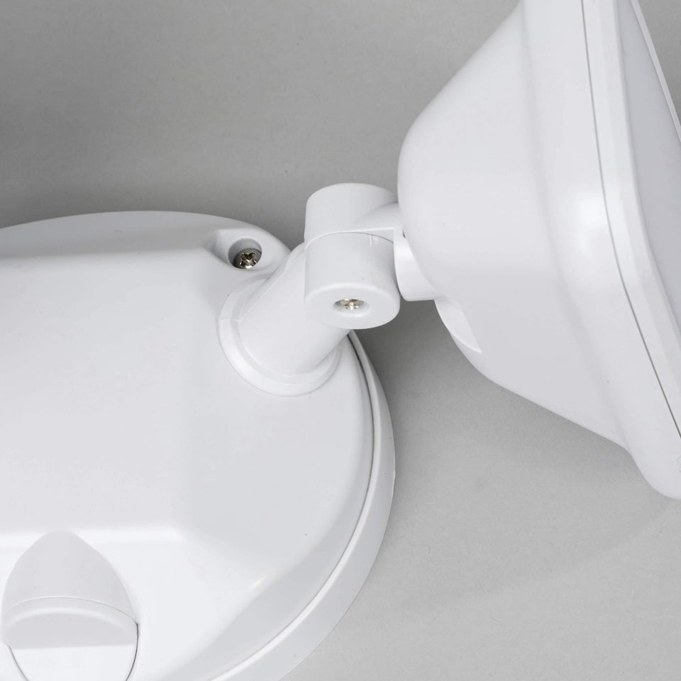 image 1 of BHS Twin Wilson Outdoor Flood Light, White
