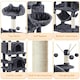 image 4 of Yaheetech 170 cm Multi-Level Cat Play House Dark Grey