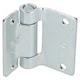 image 4 of Pressed Steel Hinge Heavy Duty 65x73mm Industrial Door Hatch Locker 4PK Silver