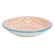 image 4 of Nicola Spring Hand-Printed Sauce Dishes - 10cm - Orange - Pack of 3 | Orange | Orange
