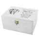 image 1 of Personalised Dog Breed Memorial Small Keepsake Box White