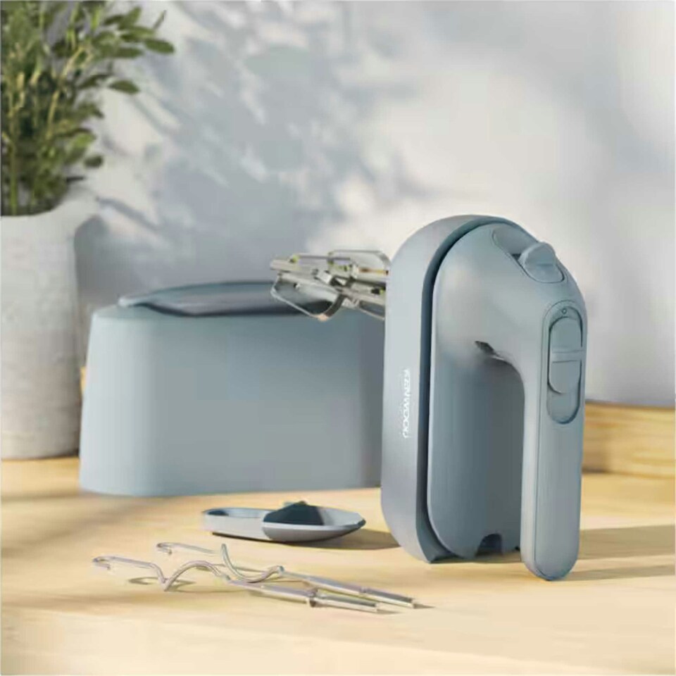 image 1 of Kenwood QuickMix Go Hand Mixer with Kneaders - Storm Blue HMP40.000GY
