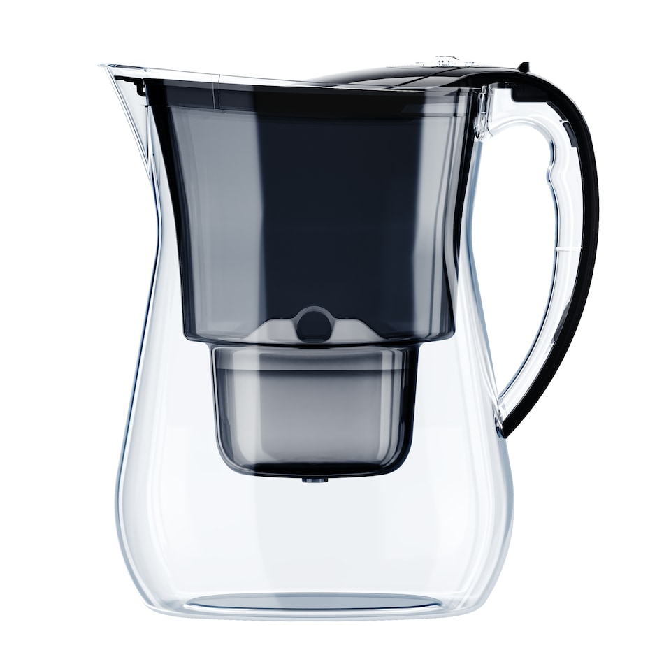 image 1 of AQUAPHOR 3.8L Lago Black with 3 x 200 litre Maxfor+ Filter | Black