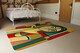 image 3 of Woman With Chocolate In Hand Designer Rug | Multi