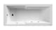 image 1 of Balterley Square Straight Shower Bath Whirlpool Bath with 6 Jets and Leg Set