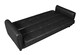 image 3 of Harper 3 Seater PU Leather Click Clack Sofa Bed with Hidden Storage - Black | Black | 1