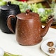 image 2 of Café Olé Premium Granite Teapot, 48oz / 1360ml, Stainless Steel, Red Granite Finish
