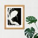 image 3 of Ohara Koson Heron In Snow Art Wood Framed Wall Art Print