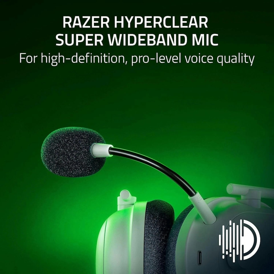 image 1 of BlackShark V2 Pro (Xbox) - Wireless Console E-Sports Headset for Xbox S|X & One (Triforce 50mm Drivers, HyperSpeed Wireless 2,4 GHz, detachable HyperClear Microphone) White