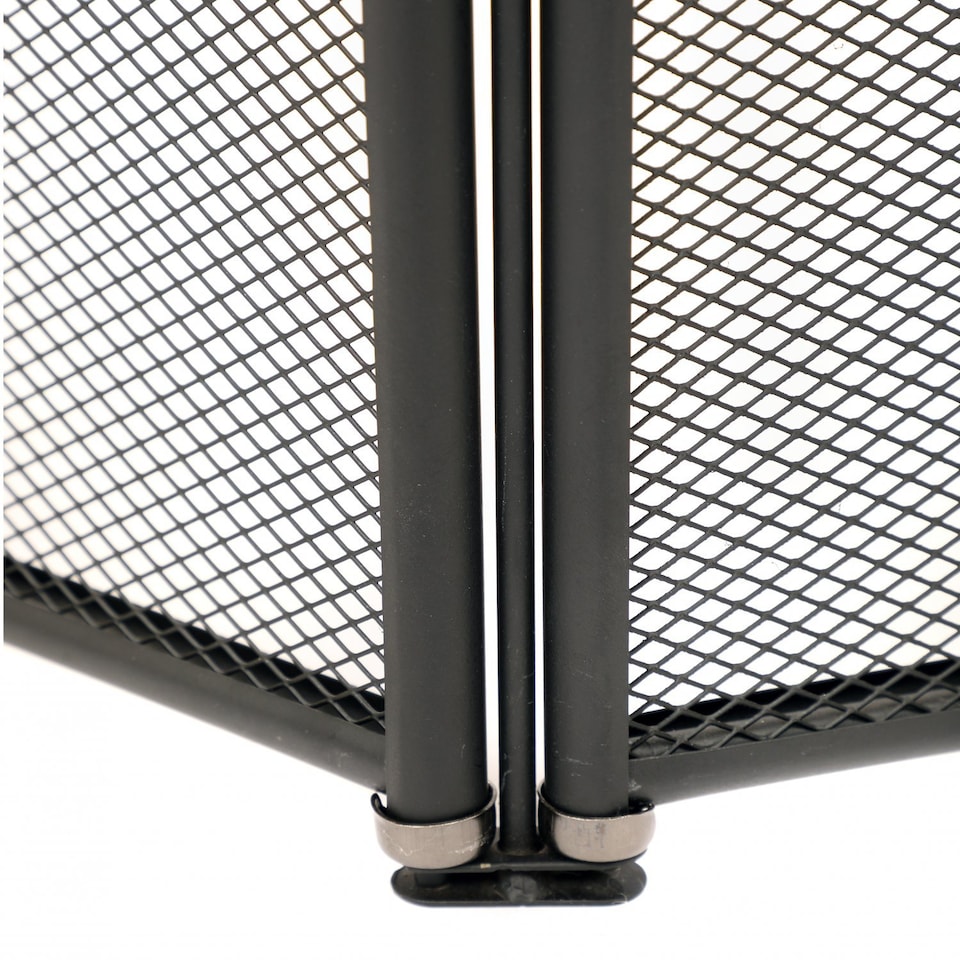 image 1 of Heavy Duty Steel 3 Panel Fire Screen Spark Guard