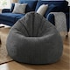 image 2 of rucomfy Jumbo Cord Slouchbag - Indoor Classic Bean Bag for Adults