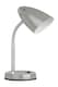 image 1 of Interiors by Premier Grey Table Lamp for Work Desk, Desk Lamp with Conical Lamp Head, Long Lasting Iron Bedside Lamp