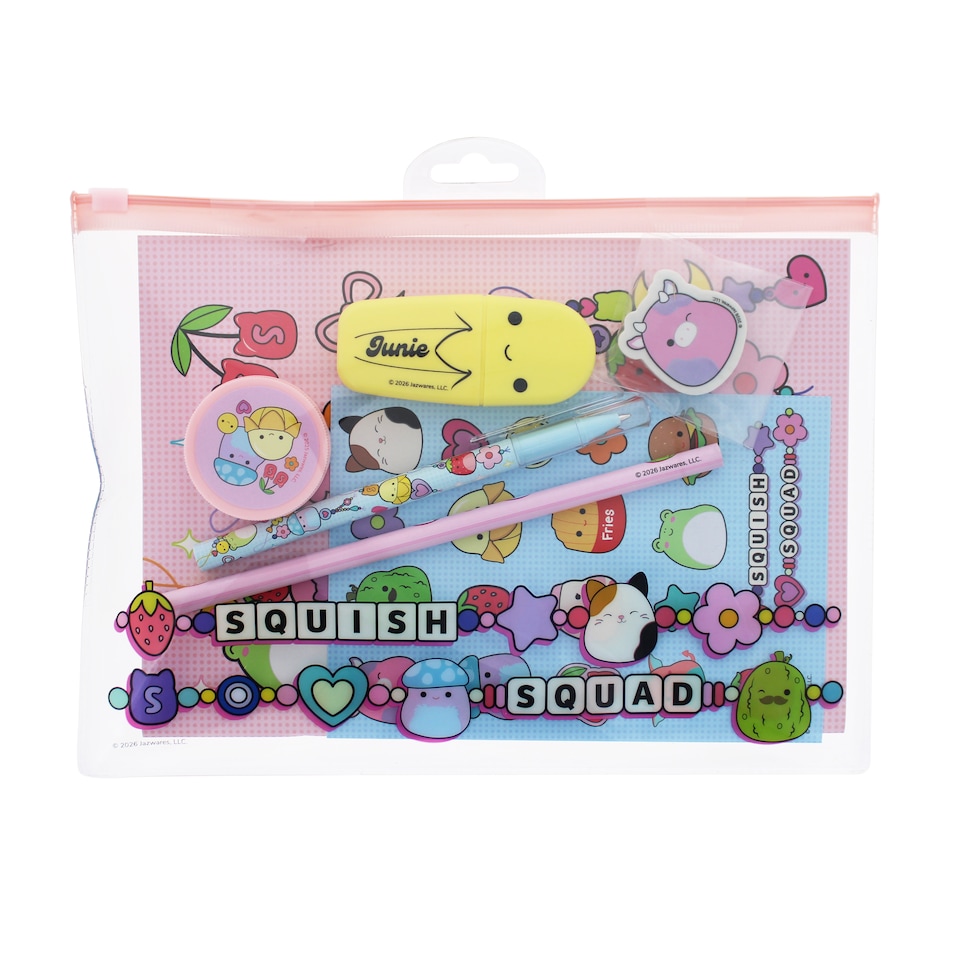 image 1 of Squishmallows Super Stationery Set