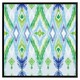 image 2 of Ethnic style modern scarf (Picutre Frame) White | XL