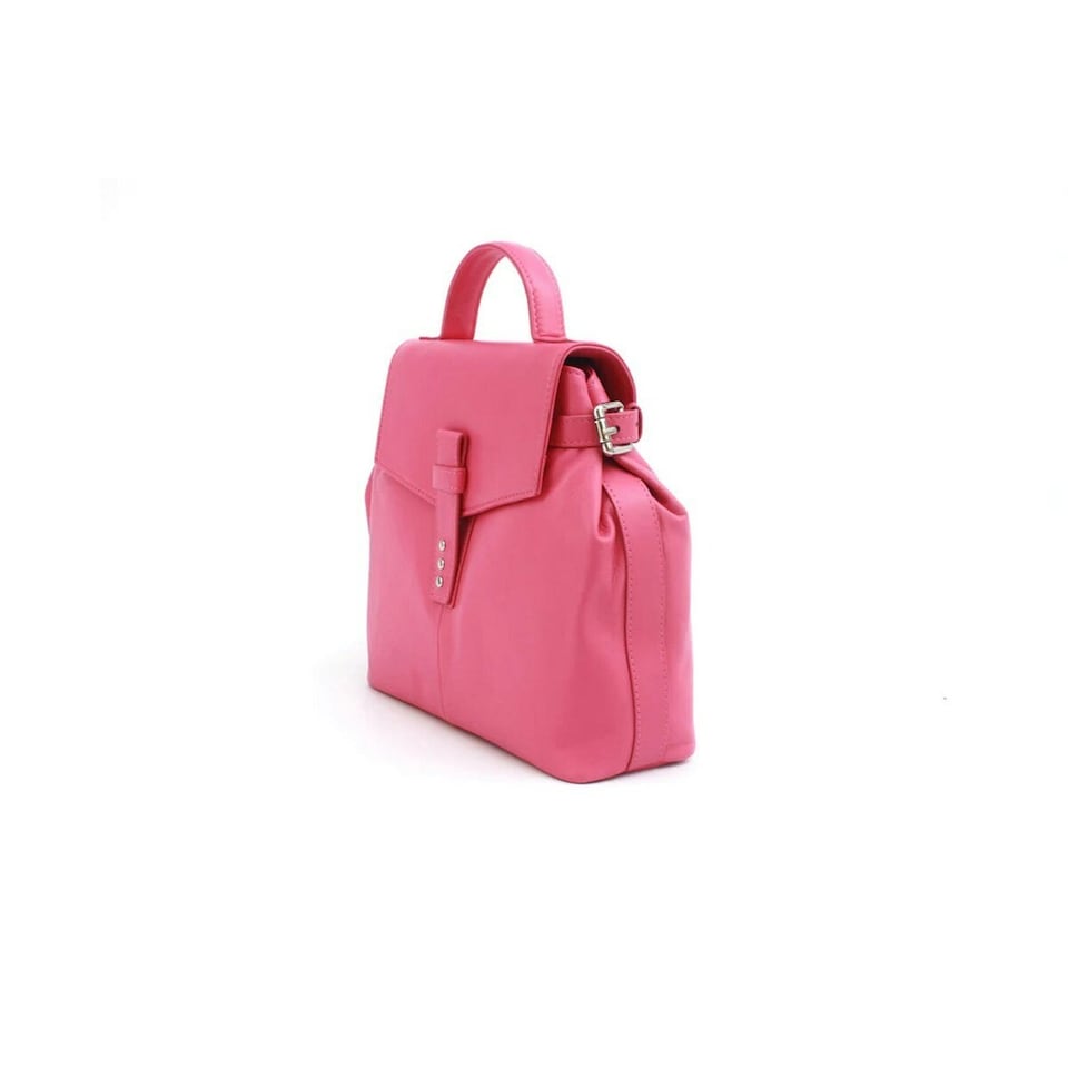 image 1 of Eastern Counties Leather Womens/Ladies Noa Leather Handbag - Rose - One Size | Pink