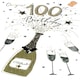 image 2 of 100th Birthday Greeting Card Hand-Finished Champagne Range Cards