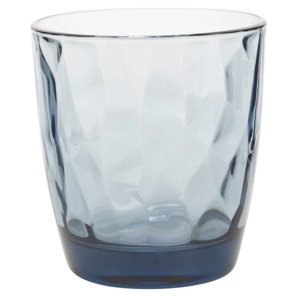 image 1 of Bormioli Rocco Coloured Tumbler Glasses - Pack of Six | Blue | 6