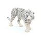 image 1 of PAPO Wild Animal Kingdom White Tiger Toy Figure