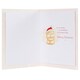 image 2 of You're Like a Mummy Cute Glitter Christmas Hallmark  New Card - Gold Medium