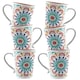 image 1 of Rio Medallion Melamine Mugs - Set of 6 | Multi