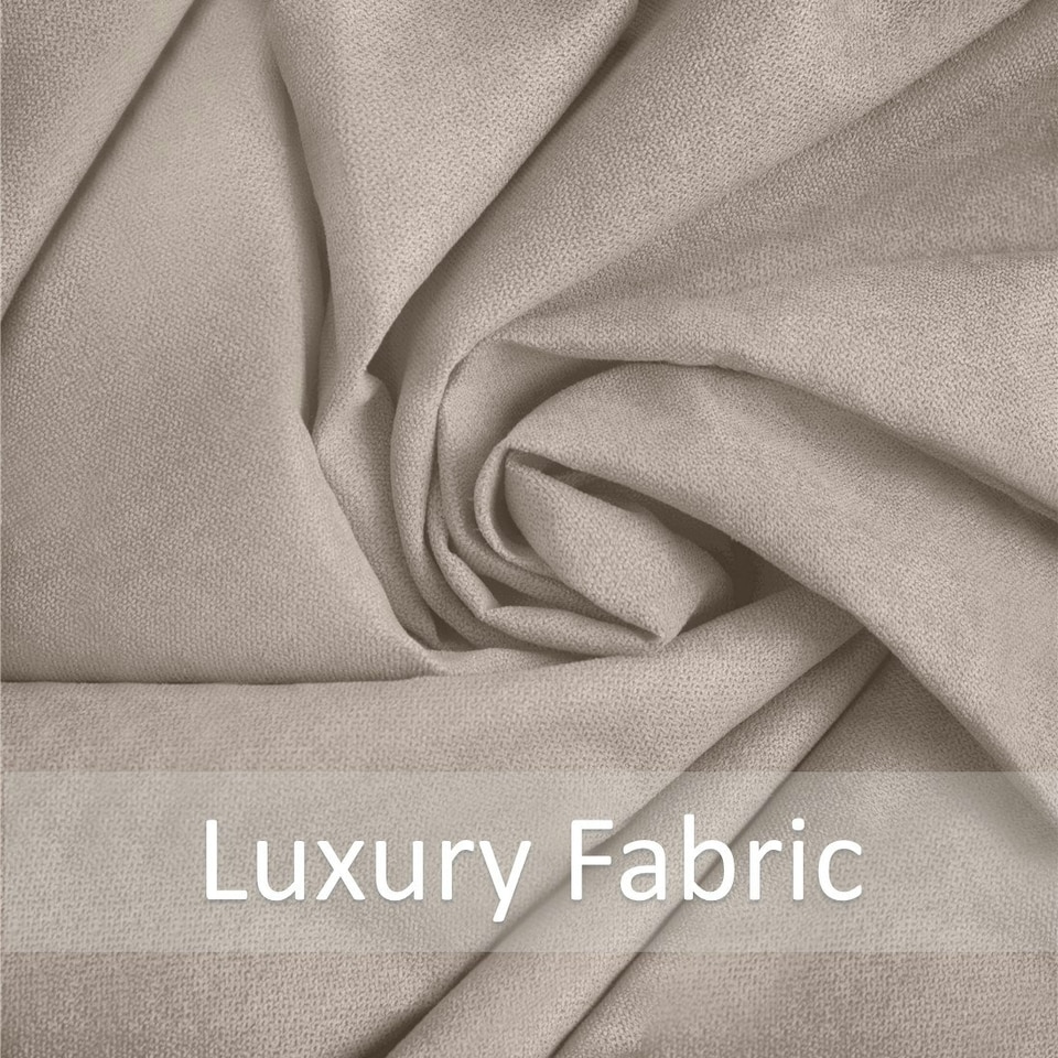 image 1 of Plain Chenille Velvet 45cm x 45cm Taupe Cushion Set of 4 | Cream | 45cm x 45cm x 10cm | 4