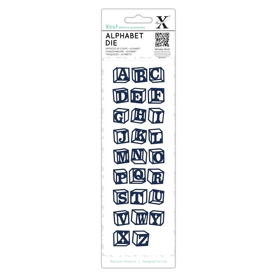 Alphabet Dies (26pcs) - Blocks