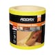 image 2 of Timco - Sandpaper Roll - 120 Grit - Yellow (Size 115mm x 10m - 1 Each)