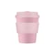 image 1 of Ecoffee Cup 8oz 240ml Reusable Eco-Friendly 100% Plant Based Coffee Cup with Silicone Lid & Sleeve - Melamine Free Travel Mug N/A | Local Fluff