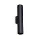 image 1 of Look Up & Down Wall Lamp Black 2x GU10