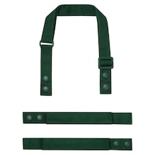 Premier Swap & Pop Customizable Apron Straps - Bottle Green - One Size Green